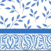 מפת עלים  כחול