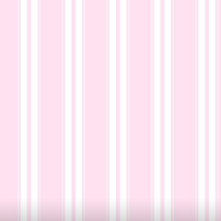 מפת פסים ורוד בייבי לבן