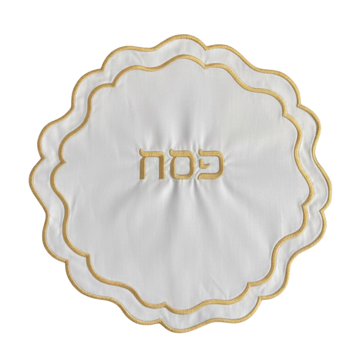 כיסוי מצות יוקרתי לפסח עם רקמה בזהב